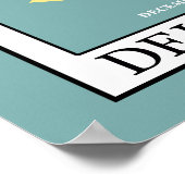 Poster Delaware (Coin)