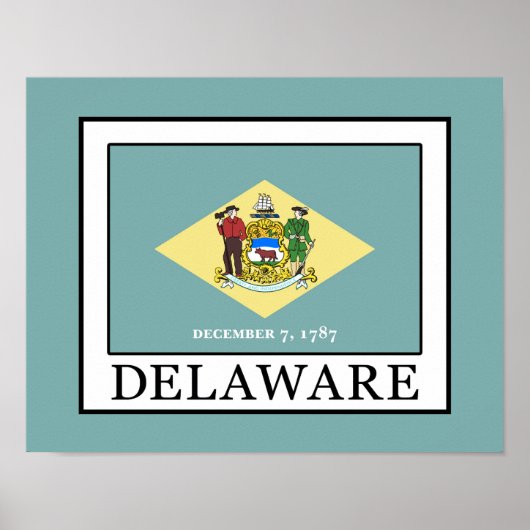 Poster Delaware (Devant)