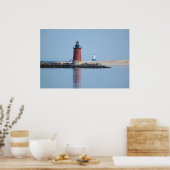 Poster Delaware Breakwater & Harbour of Refuge Lighthouse (Cuisine)