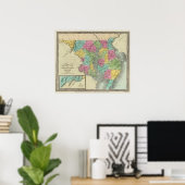 Poster Delaware Et MaryLand (Bureau à domicile)
