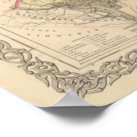 Poster Delaware et Maryland (Coin)