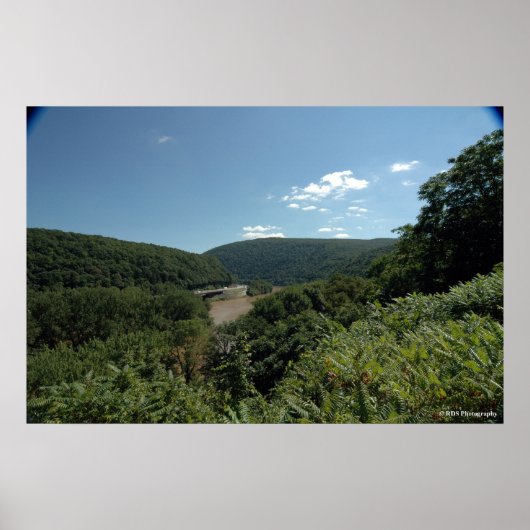 Poster Delaware River Water Gap. imprimer 0057 (Devant)