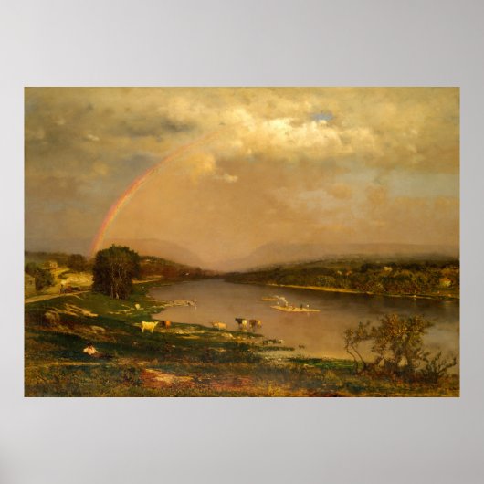 Poster Delaware Water Gap 1861 (Devant)