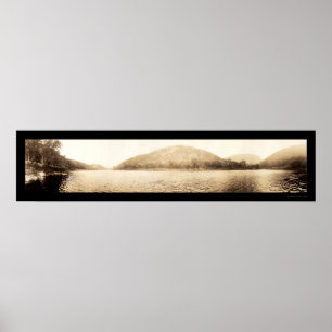 Poster Delaware Water Gap PA Photo 1911