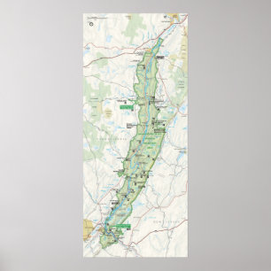 Poster Delaware Water Gap Zone nationale de loisirs