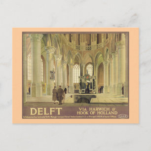 Poster Delft LNER Briefkaart