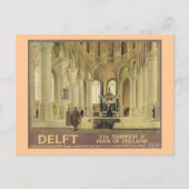 Poster Delft LNER Briefkaart (Voorkant)