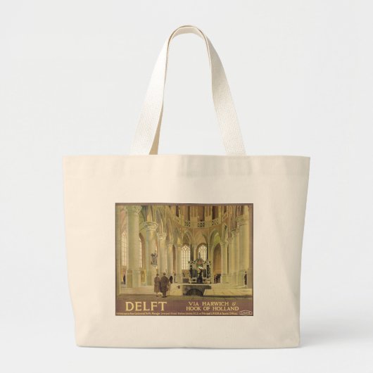 Poster Delft LNER Grote Tote Bag (Voorkant)
