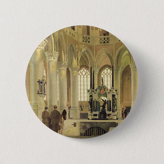 Poster Delft LNER Ronde Button 5,7 Cm (Voorkant)