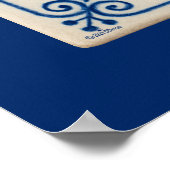 Poster Delft Wooly Mammoth (Coin)