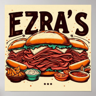Poster Deli d'Ezra
