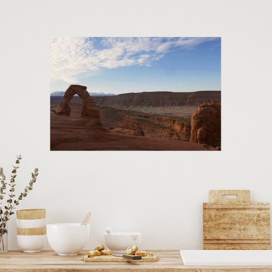 Poster Delicate Arch III à Arches National Park (Cuisine)