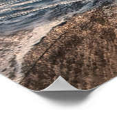 Poster Delicate Beach Sunset (Coin)