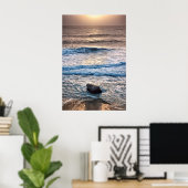 Poster Delicate Beach Sunset (Bureau à domicile)