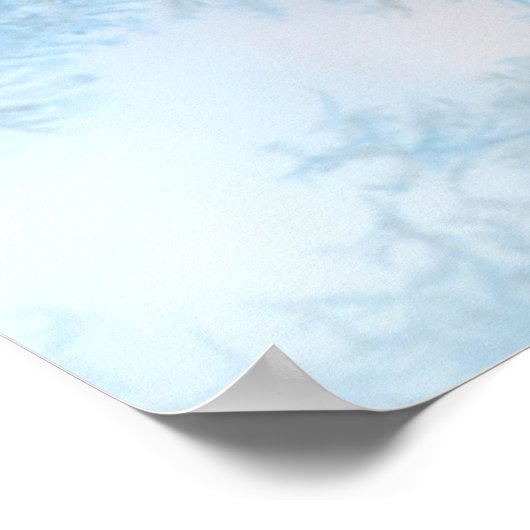 Poster Delicate frost pattern (Coin)