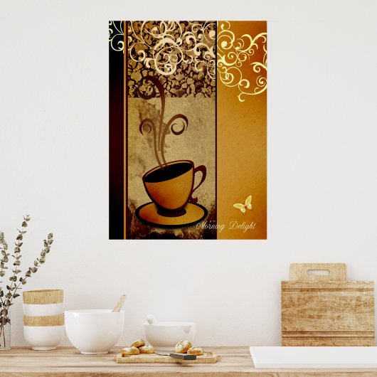 Poster Délice matinal (Cuisine)