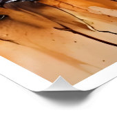 Poster Délices Glacés et Gourmandises Fondantes (Coin)