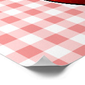 Poster Délicieuse Pomme rouge (Coin)