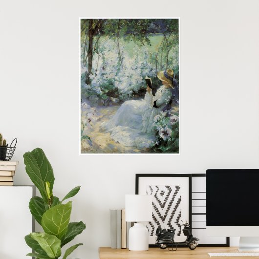 Poster Délicieuse solitude (Bureau à domicile)