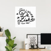 Poster Délicieux 1 (Bureau à domicile)