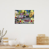 Poster Délicieux Calabrese (Cuisine)