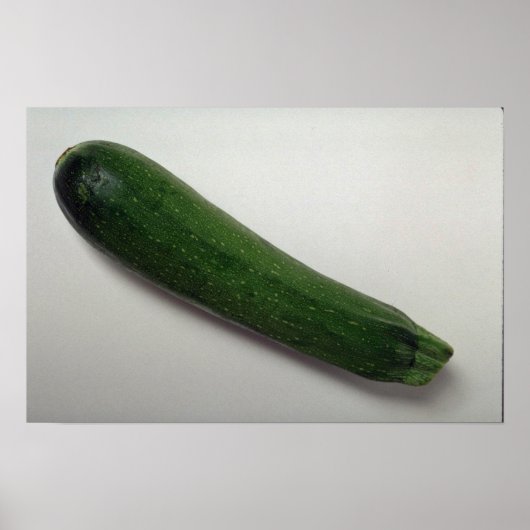 Poster Délicieux courgettes (Devant)