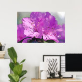 Poster Délicieux Lavande (Bureau à domicile)