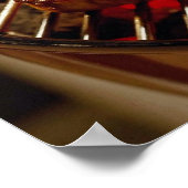 Poster Délicieux steaks de T-bone grillés (Coin)