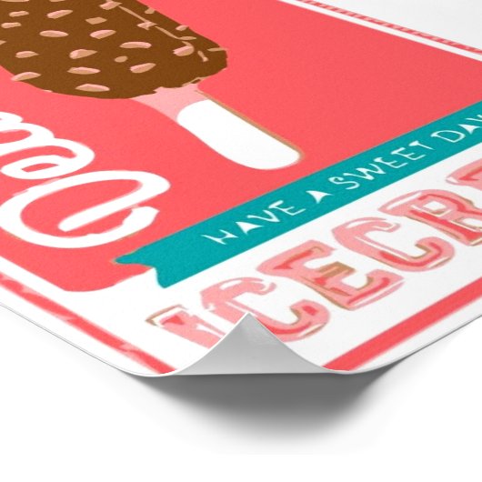 Poster Delicious Ice-Cream (Coin)