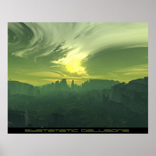 Poster Délire systématique (Devant)