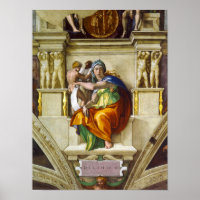 Delphic Sibyl par Michelangelo