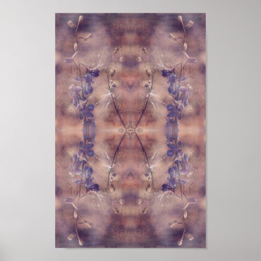 Poster Delphinium (Devant)