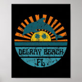 Poster Delray Beach  (Devant)