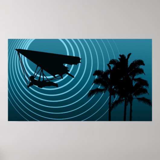 Poster deltaplane (Devant)