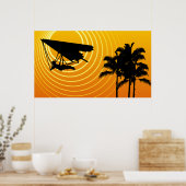 Poster deltaplane (Cuisine)