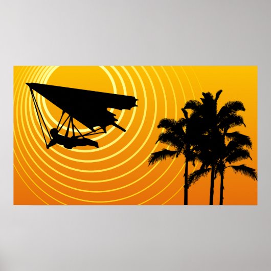 Poster deltaplane (Devant)