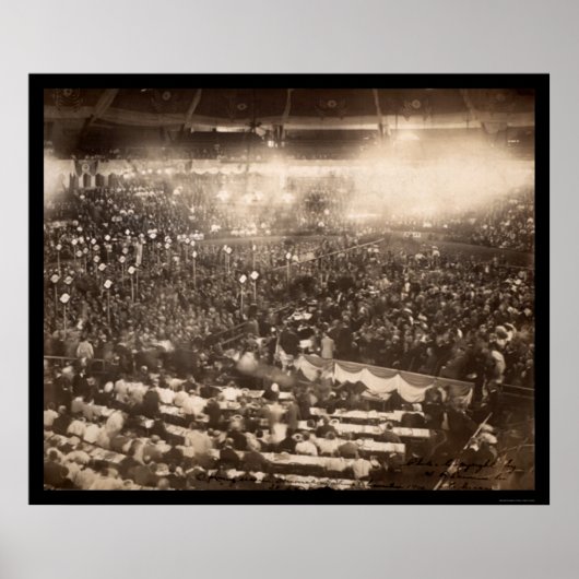 Poster Dem Conv St Louis MO Photo 1904 (Devant)