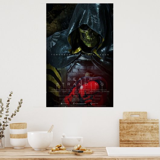 Poster Demain Est Dans Vos Poignées La Mort Étrangère (Cuisine)