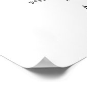 Poster Demain Nous Disons Oui Signe de Dîner de Répétitio (Coin)