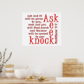 Poster Demander à la recherche Knock (Cuisine)