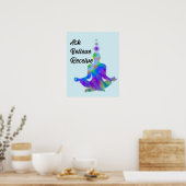 POSTER DEMANDER CROIRE RECEVOIR (Cuisine)