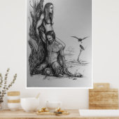 Poster Demander et Embla (Cuisine)