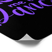 Poster Demandez-Moi De Danser Couple Social Dancing (Coin)