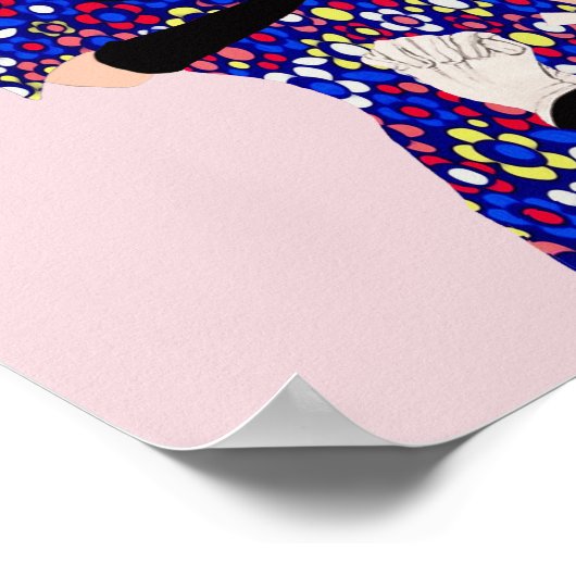 Poster Demandez-vous ~ CHANGER L'affiche COULEUR (Coin)