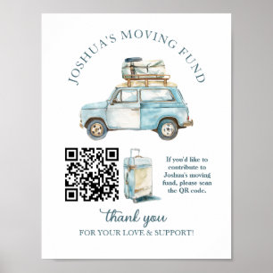 Poster Déménagement du fonds Déménagement du signe de la 