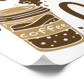 Poster Demi-Clou Tech Semi-Coffee Pun Pour Clou (Coin)