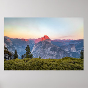 Poster Demi de parc national du dôme   Yosemite