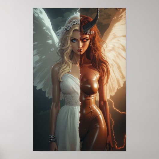 Poster Demi-démon demi-ange (Devant)