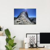 Poster Demi-dôme de la Base des Câbles - Yosemite (Bureau à domicile)