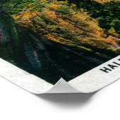 Poster Demi-dôme et le repos du nuage de Glacier Point (Coin)